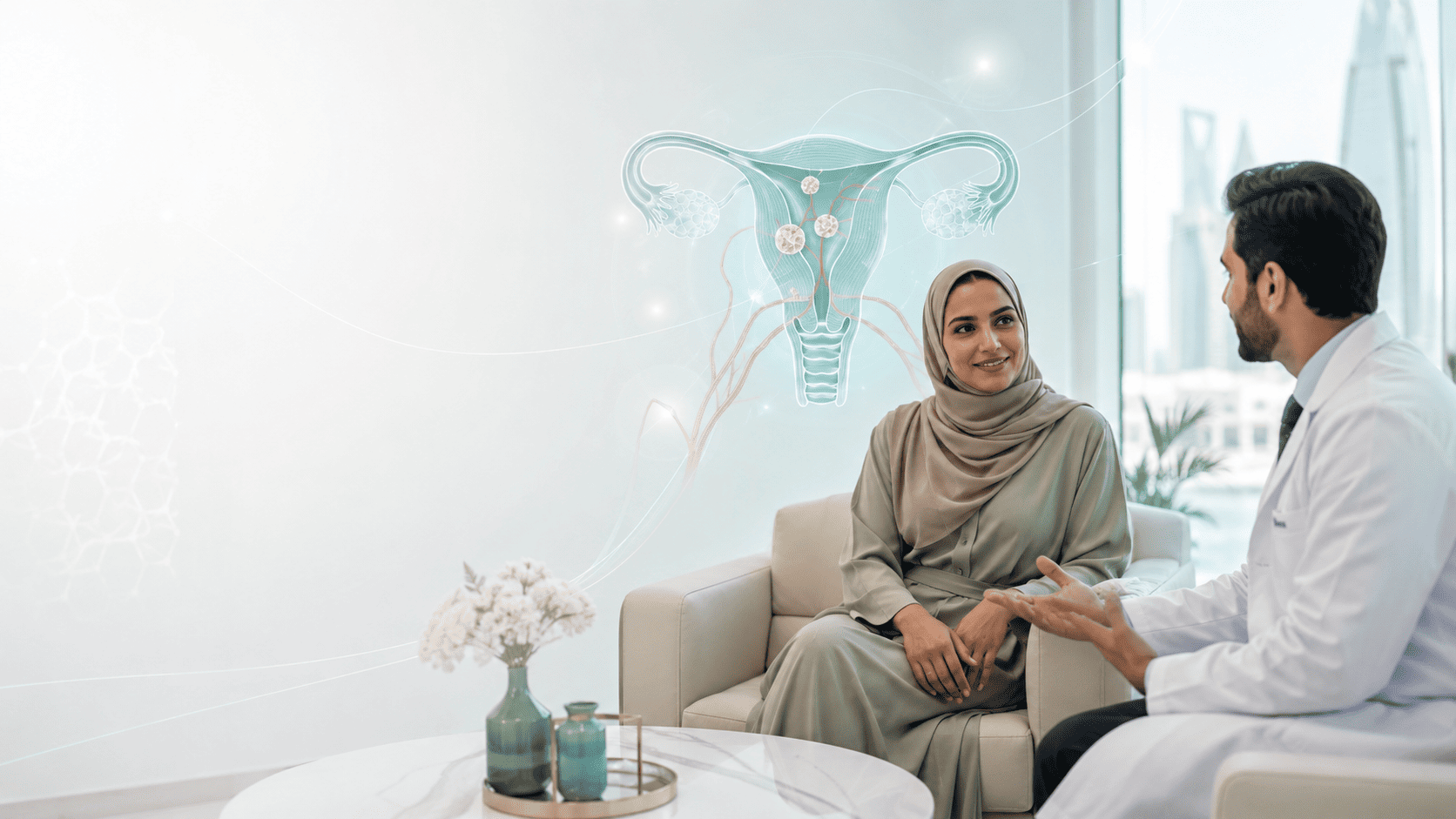 كيف يغنيكِ اصمام الشريان الرحمي (UAE) عن استئصال الرحم؟