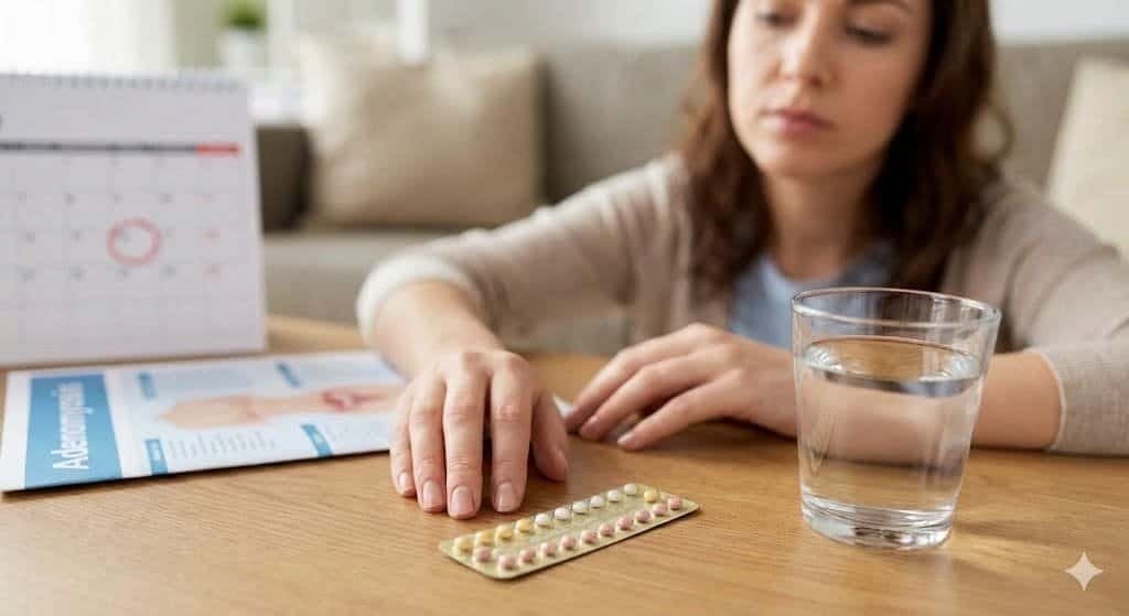 هل حبوب منع الحمل لعلاج التغدد الرحمي