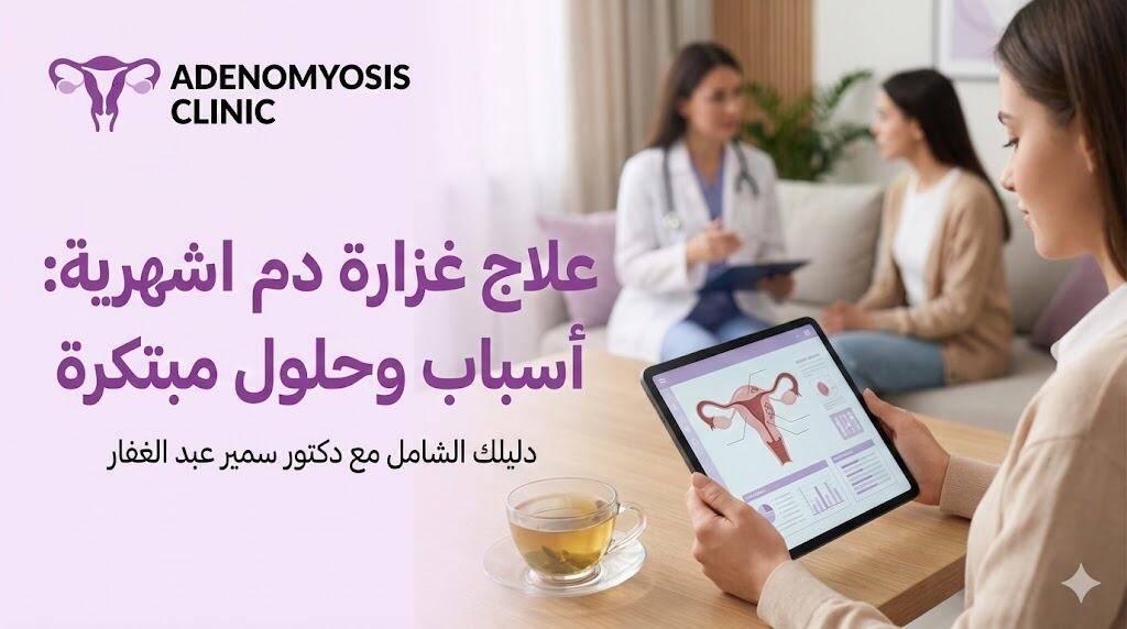 علاج غزارة دم الدورة الشهرية