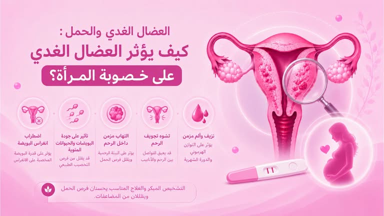 العضال الغدي والحمل